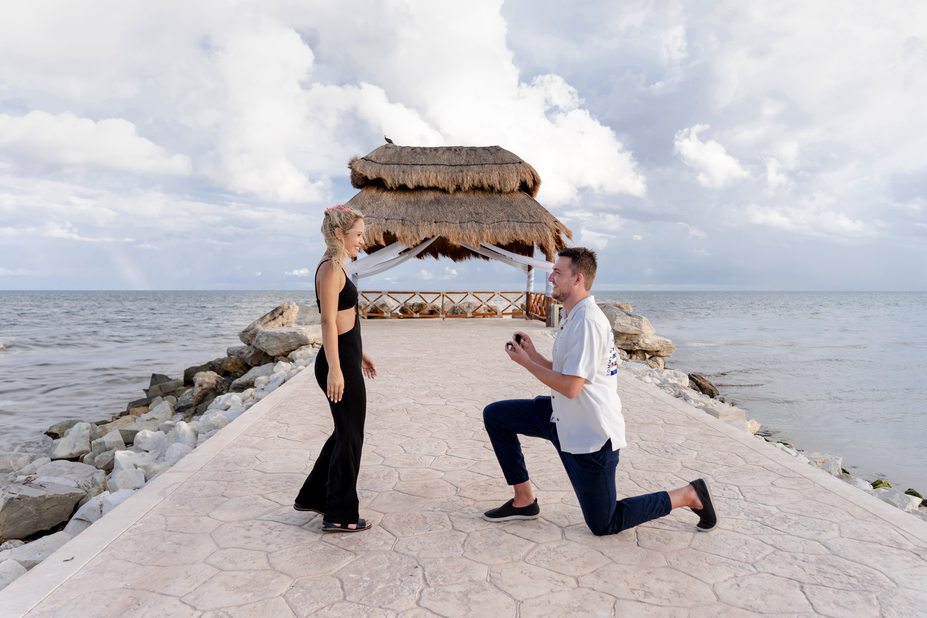 Couple portrait at sunset in Cabo San Lucas by IVAE Studios