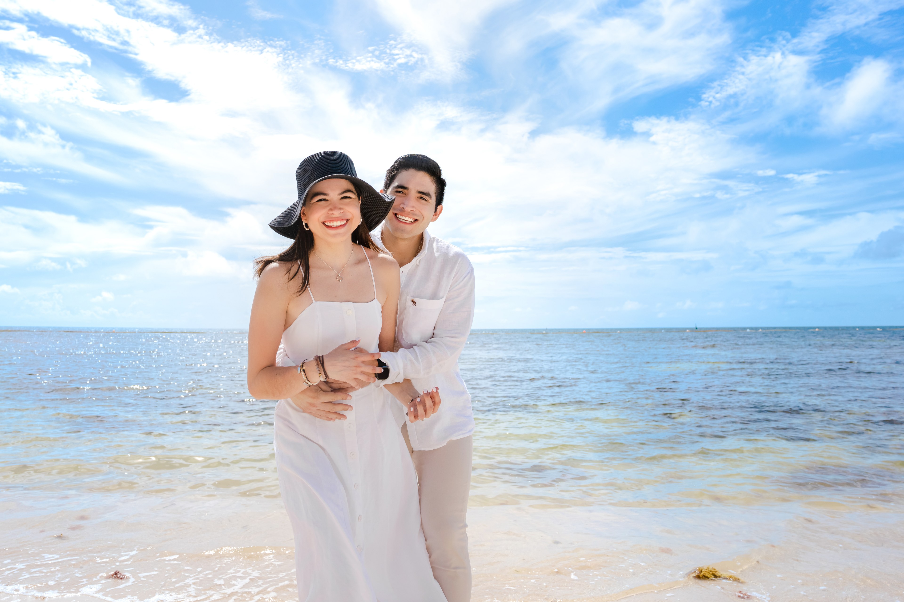 Couple jungle portrait Tulum IVAE Studios wedding photography portfolio Mexico