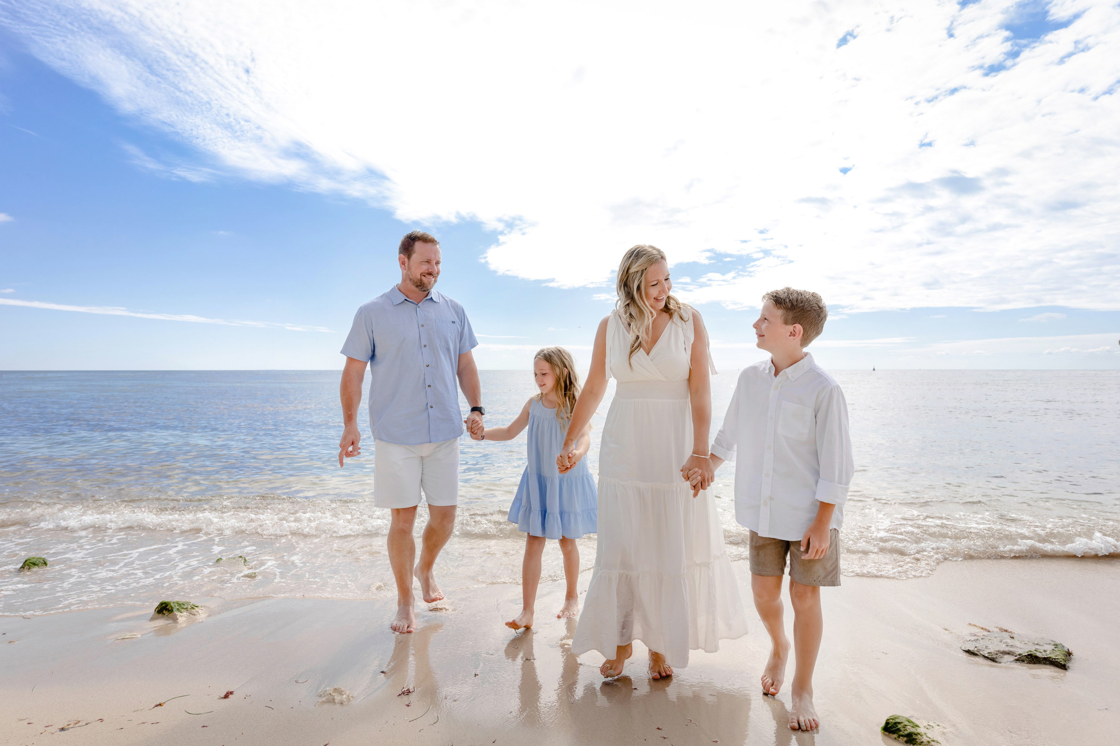 Family Riviera Maya with kids wedding day IVAE Studios sample wedding photos