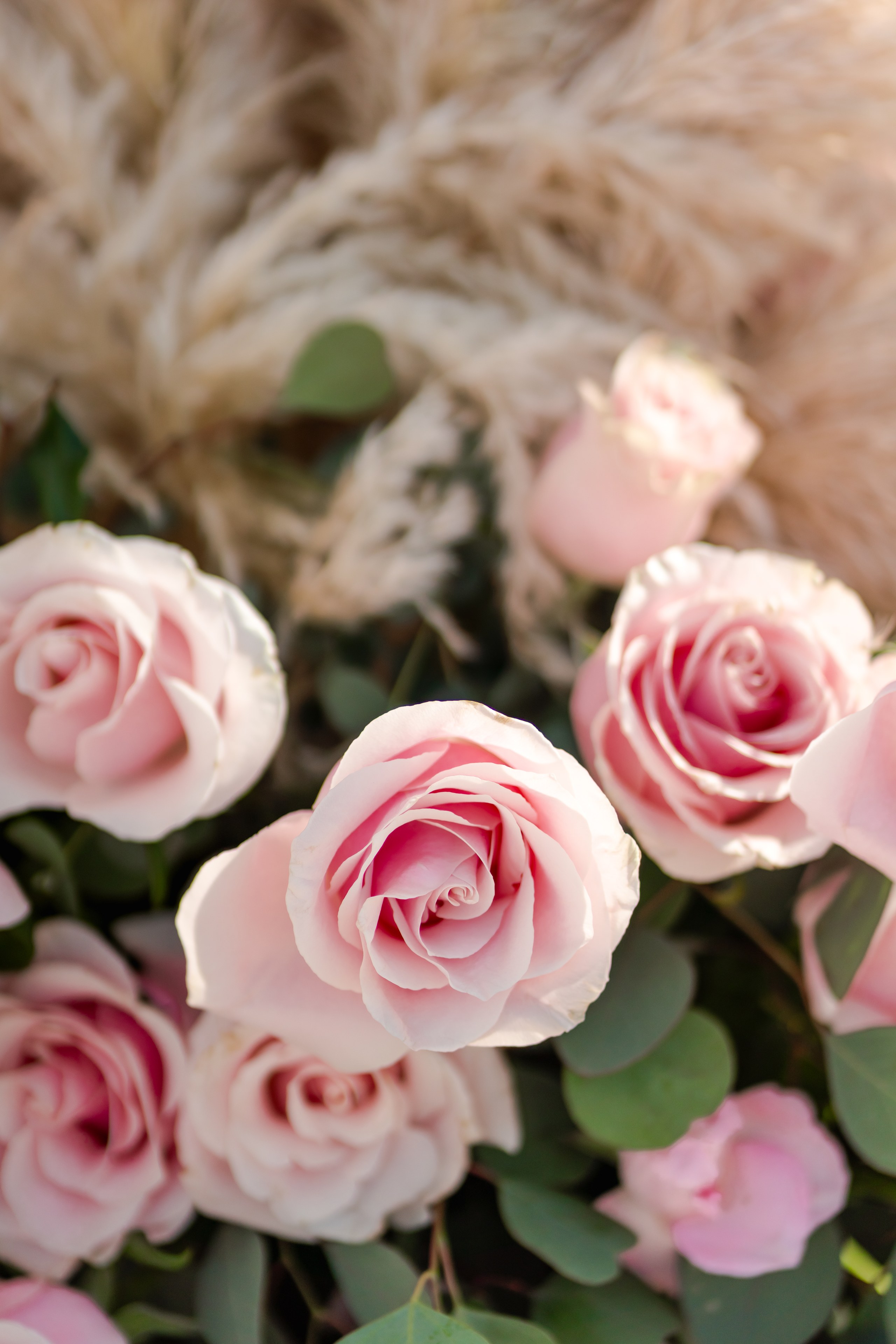 Wedding decor floral arrangement Cancún IVAE Studios sample wedding gallery
